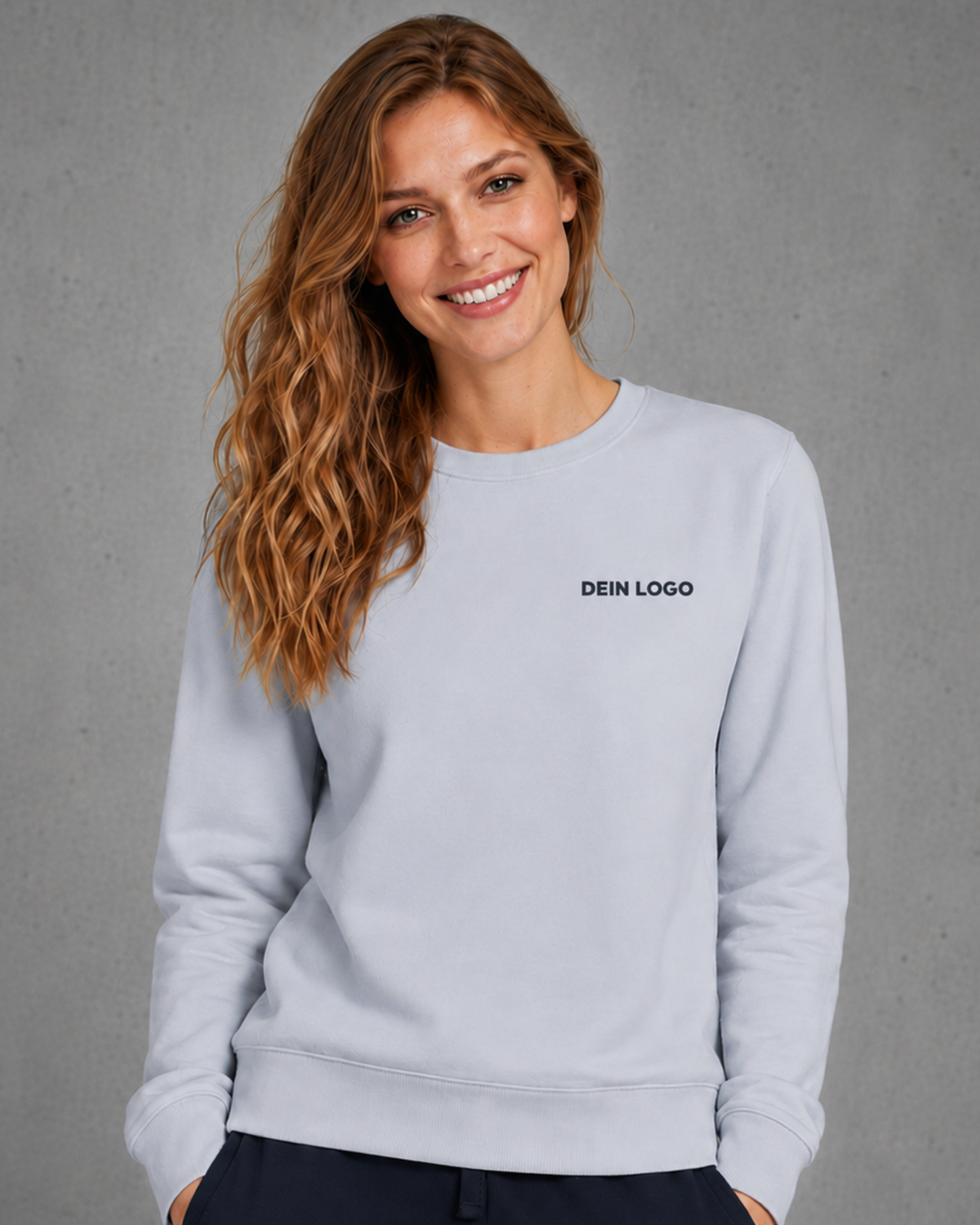 Sweater Damen | 280g/m², 80% Baumwolle | BC