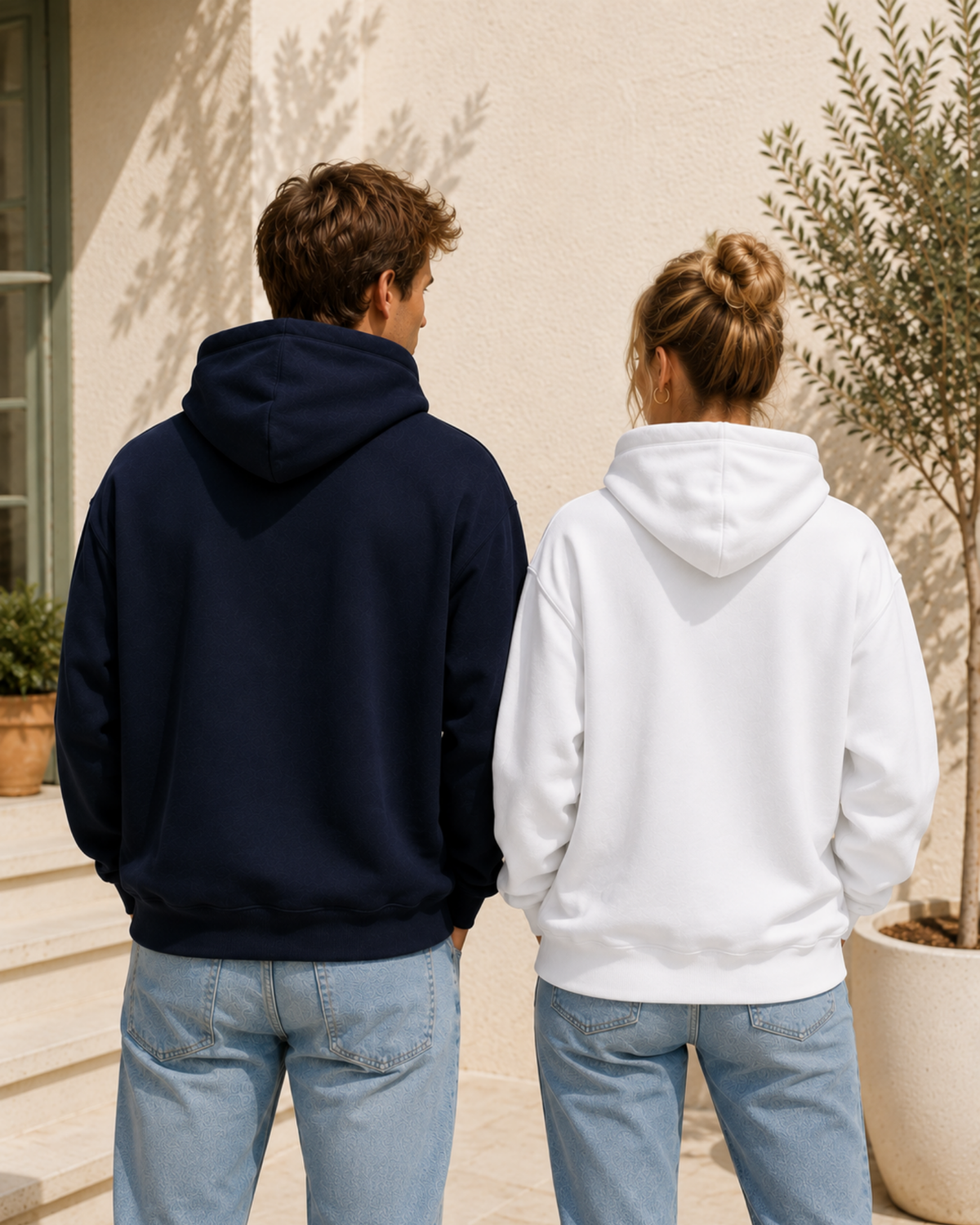 Premium Kapuzen Sweater Unisex | 300g/m², 70% Baumwolle | FOL