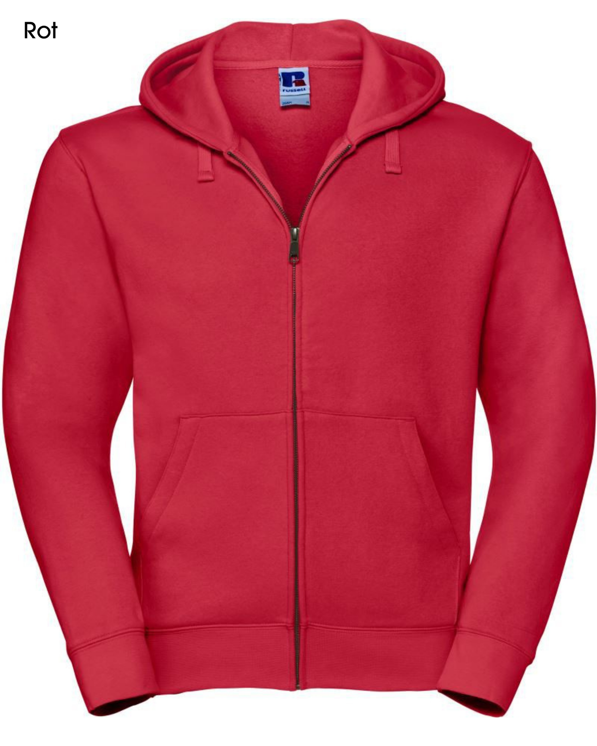 Premium Kapuzen Sweatjacke Herren/Unisex | 280g/m², 80% Baumwolle | Russell