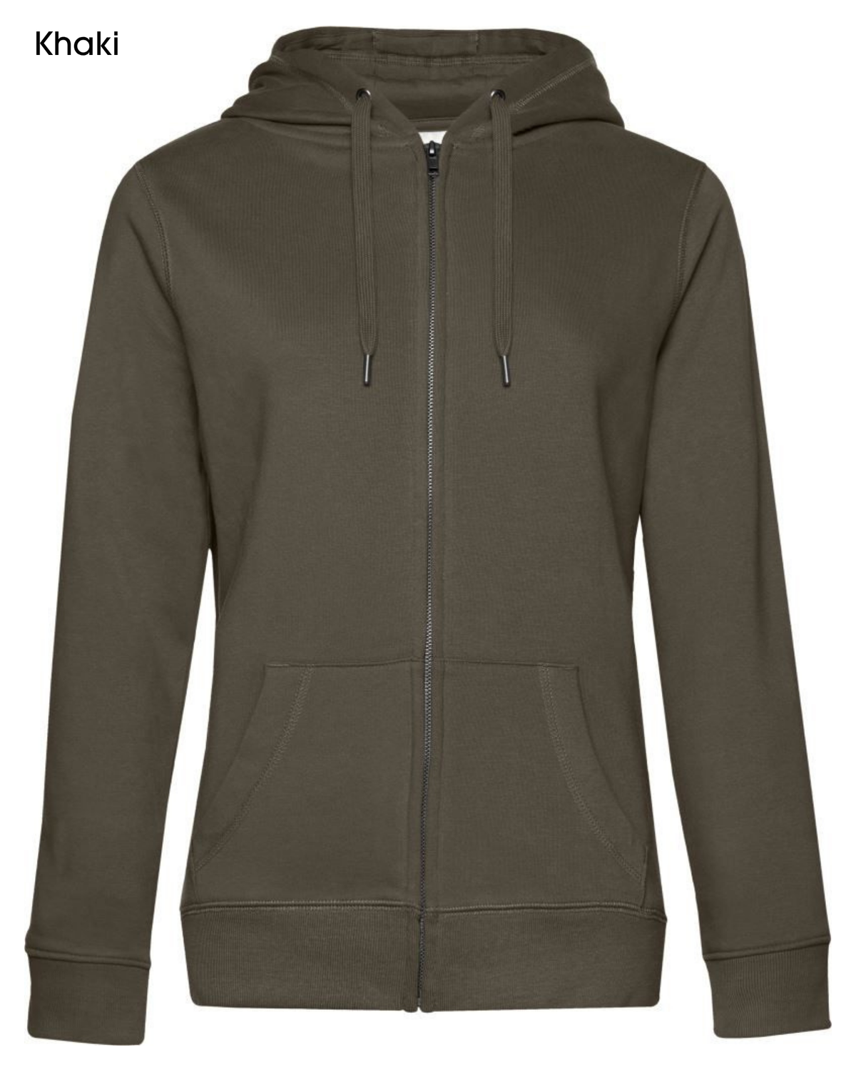 Kapuzen Sweatjacke Damen | 280g/m², 80% Baumwolle | BC