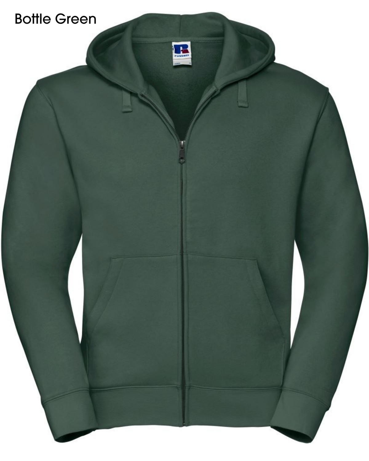 Premium Kapuzen Sweatjacke Herren/Unisex | 280g/m², 80% Baumwolle | Russell