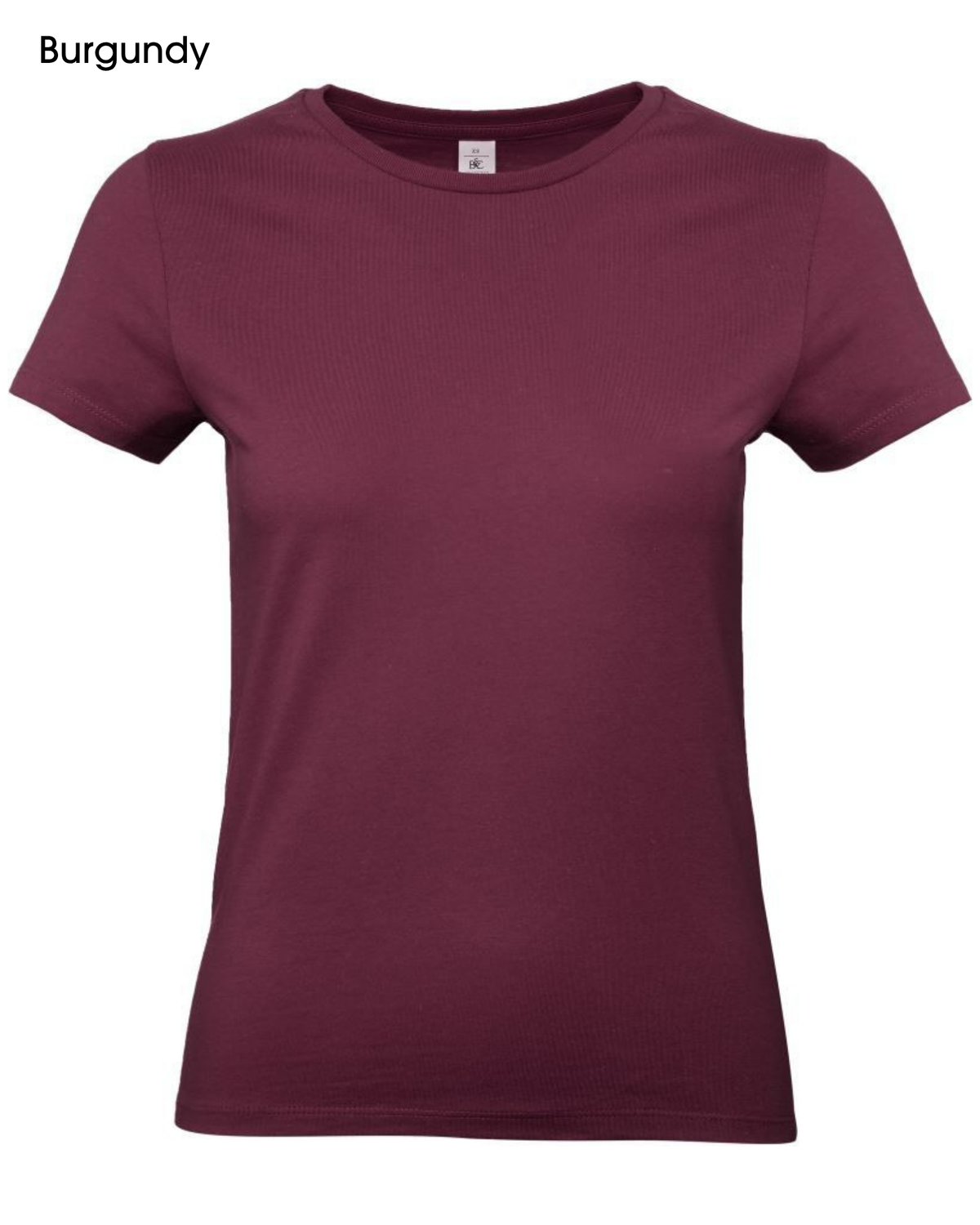T-Shirt Damen | 185g/m², 100% Baumwolle | BC