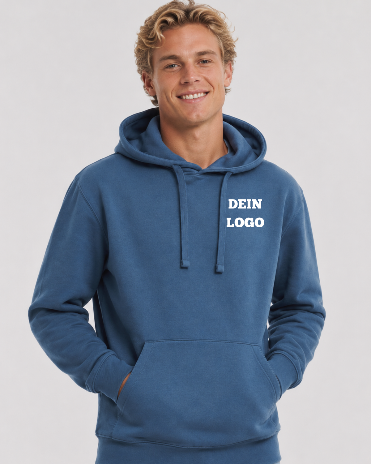 Premium Kapuzen Sweater Herren/Unisex | 280g/m², 80% Baumwolle | Russell